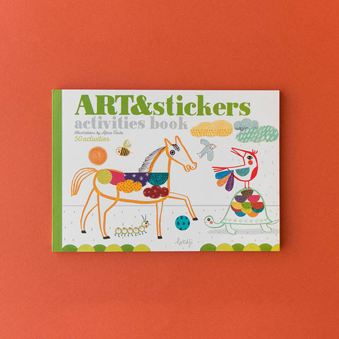 ART & STICKERS Activity Book