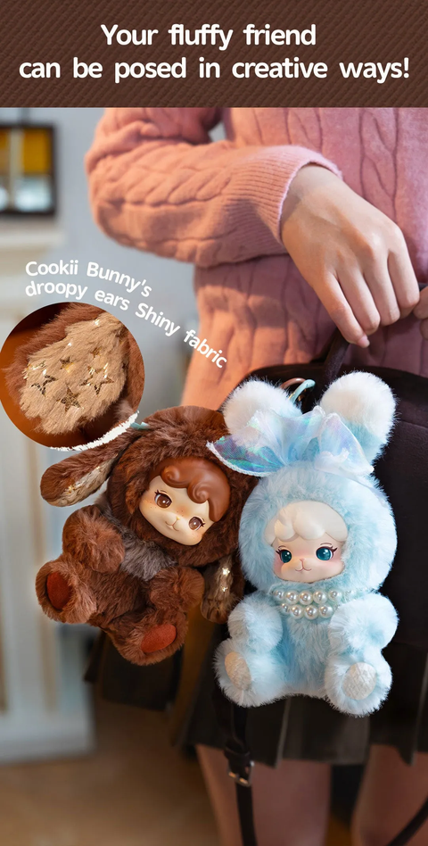 Mbaxx Cream Bunny & Cookii Bunny- Best Friend