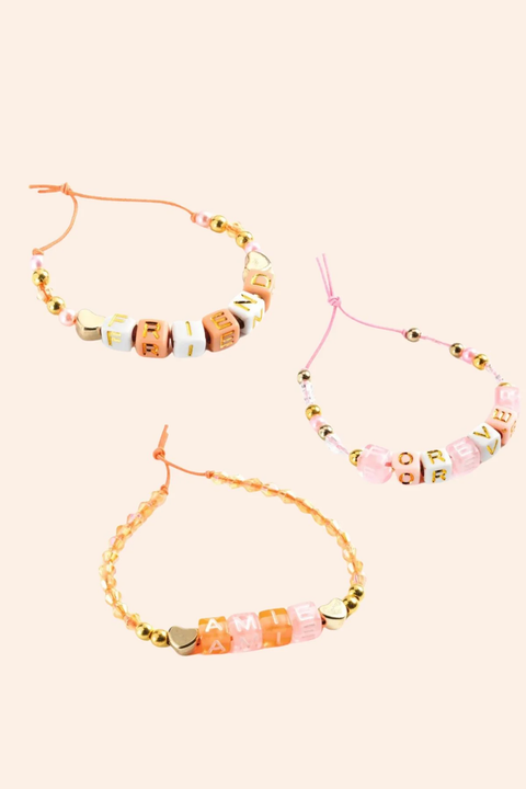 Alphabet Beads - Gold