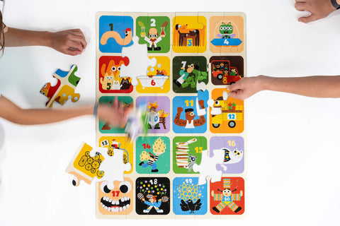 Easy As 1,2,3 - 36 Piece Jigsaw Puzzle