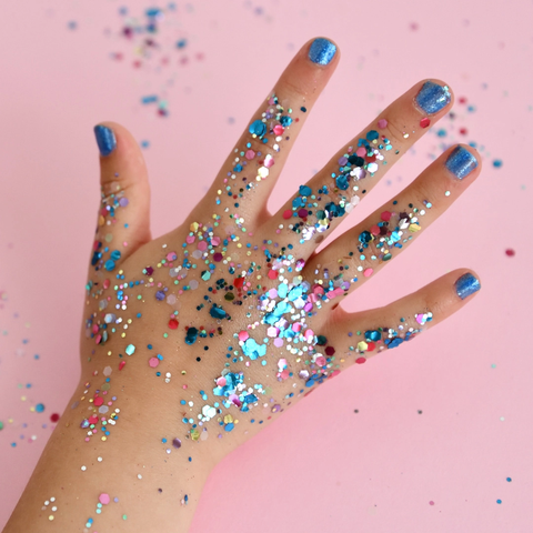 Mermaid Blue Water-Based Nail Polish