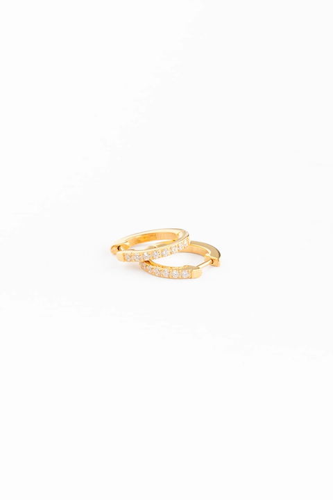 Gem Hoop Gold