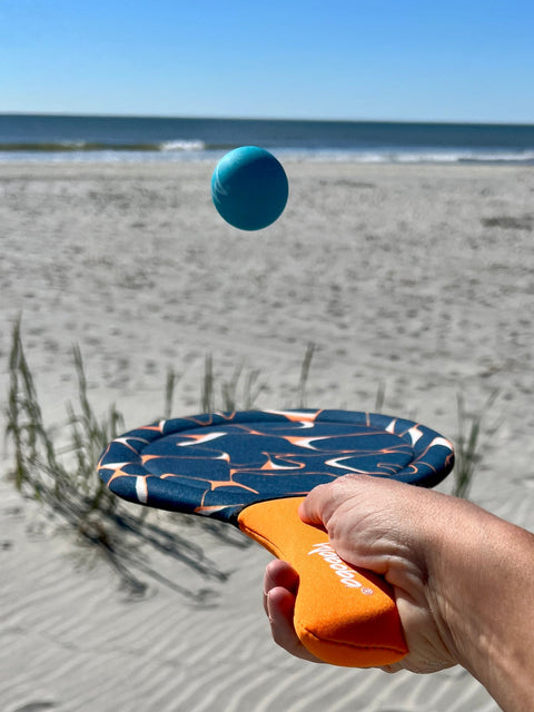 Sporty Beach Paddle Set - Orange