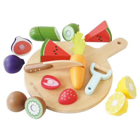 Wooden Chopping Board & Sliceable Play
