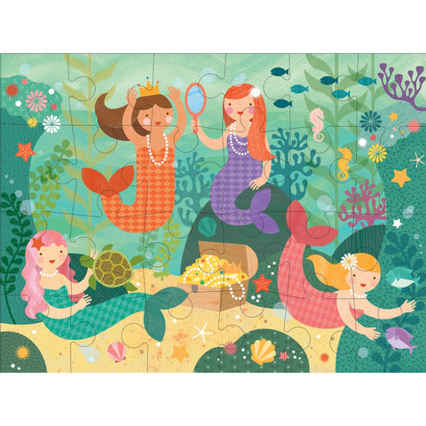 Mermaid Friends Floor Puzzle - 24pcs