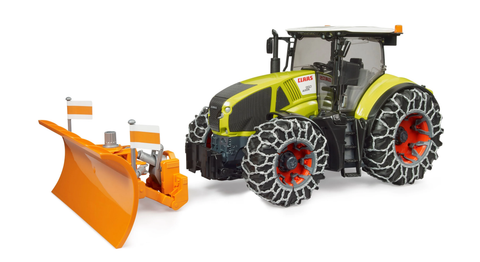 Claas Axion 950 w Snow Chains/ Snow Plow Blade