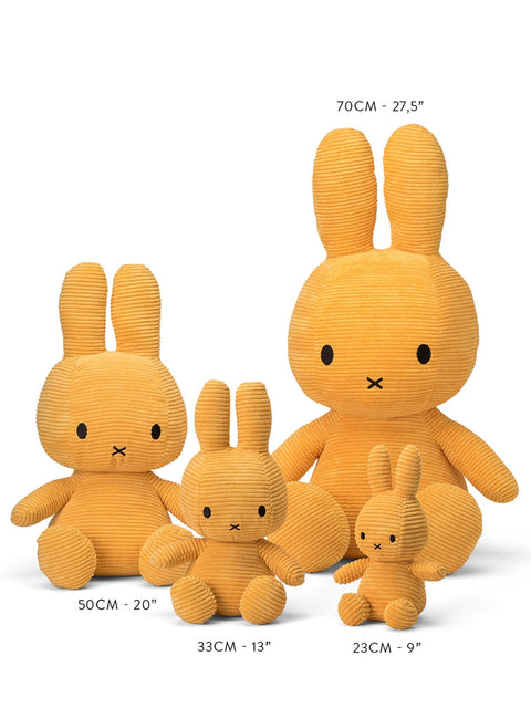 Plush MIFFY ECO Corduroy Pink 20"