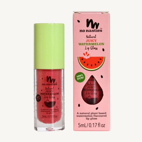 Natural Lip Gloss Wands Watermelon