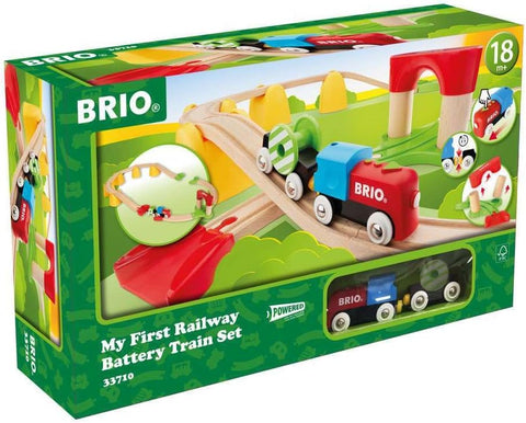 BRIO World Train Set, My First Railway Battery Train Set