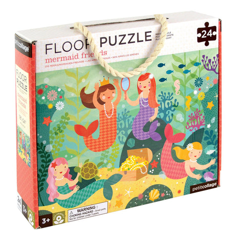 Mermaid Friends Floor Puzzle - 24pcs