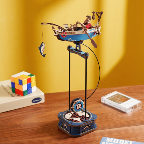 MCD02 Rokr Ocean Fisher Diy Pendulum Toy 3D Puzzle