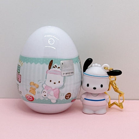 Sanrio Cute Pochacco Figure Key Ring Random Capsule Box