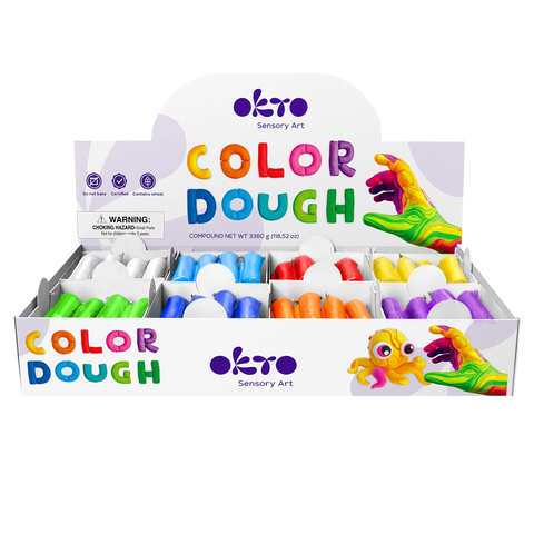Okto Color Dough  – 96 Packs in 8 Colors