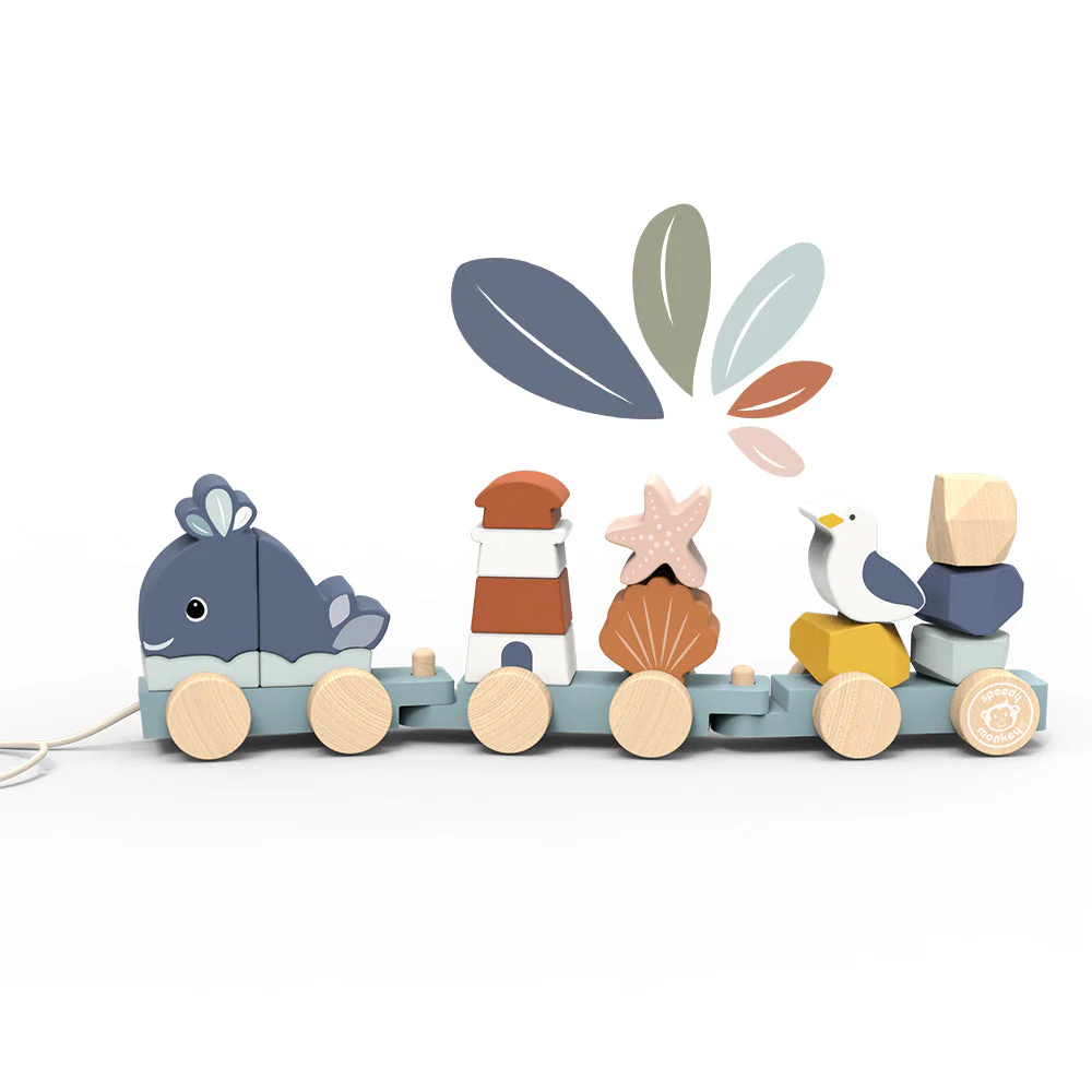 Ocean Stacking Train – Toy Division