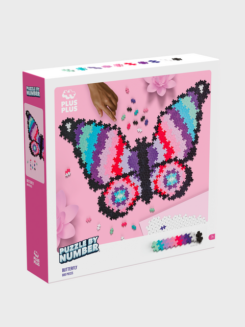 Puzzle By Number Butterfly 800 pc