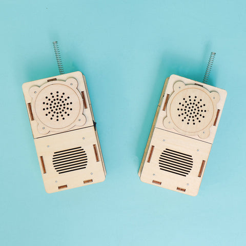 Build & Learn Walkie Talkie STEM Kit