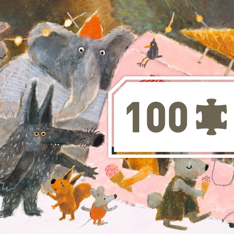 Gallery Park 100pc Jigsaw Puzzle + Poster