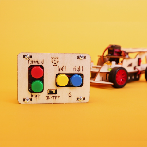 Steering Remote Controlled Car Diy Kit