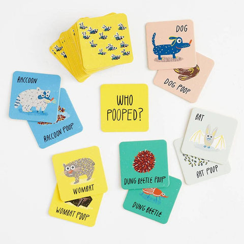 Who Pooped?: A Matching & Memory Game