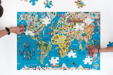 Wonderful World 100 Piece Jigsaw Puzzle