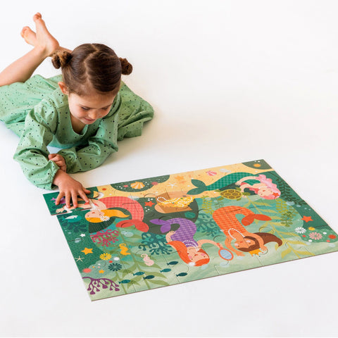 Mermaid Friends Floor Puzzle - 24pcs