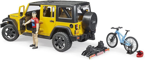 Jeep Rubicon w Mountain Bike and Figure