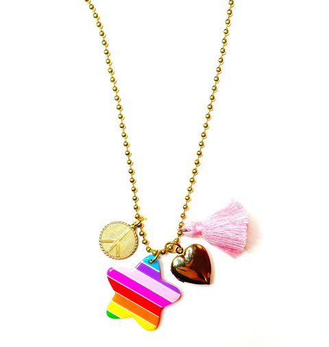 Love & Peace - Charms Necklace