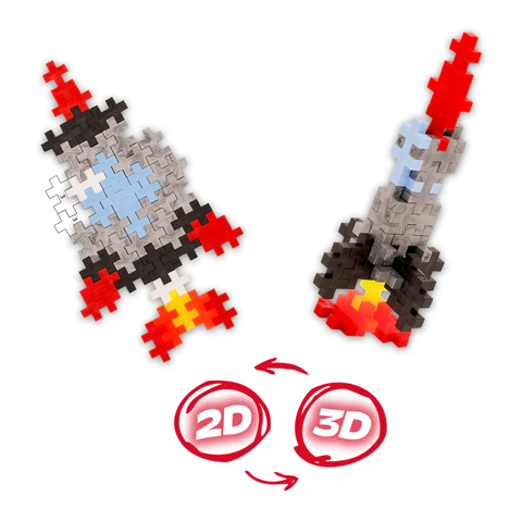 Puzzle By Number Activity Pad - Space