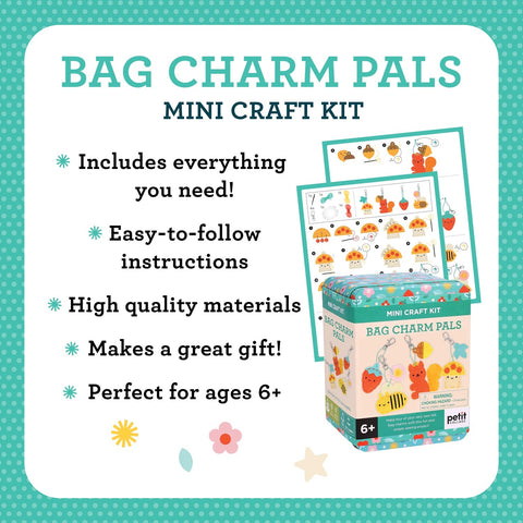 Mini Craft Kit: Bag Charm Pals