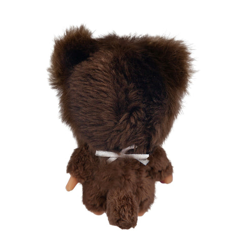 Monchhichi Friends Kuma Plush Keychain