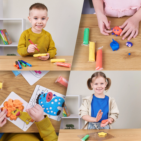 Okto Color Dough  – 96 Packs in 8 Colors