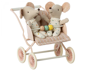 Stroller Baby Mice - Rose