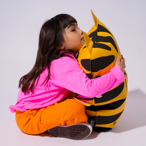 Decorative Air Pillow - Giant Tiger (in Fabric)!