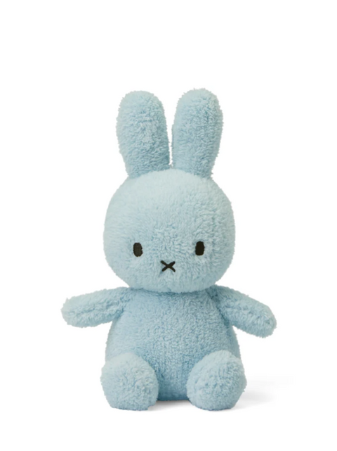 Plush MIFFY Sitting Terry Light Blue 9"