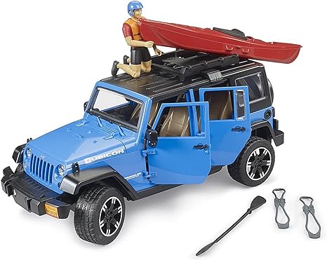 Wrangler Rubicon w Kayak and Figure