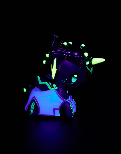 tokidoki x ARCANE Unicorno Black Light Chrome Blind Box