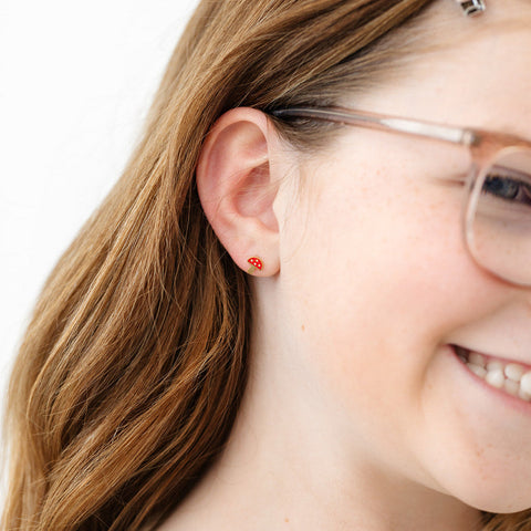 Shooting Star -18K Gold Plated, Hypoallergenic