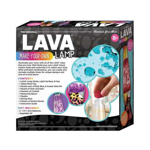 MAKE YOUR OWN LAVA LAMP