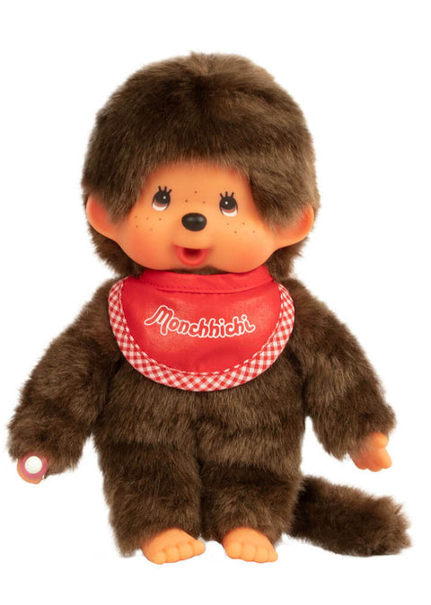 Standard Monchhichi Boy Red Bib
