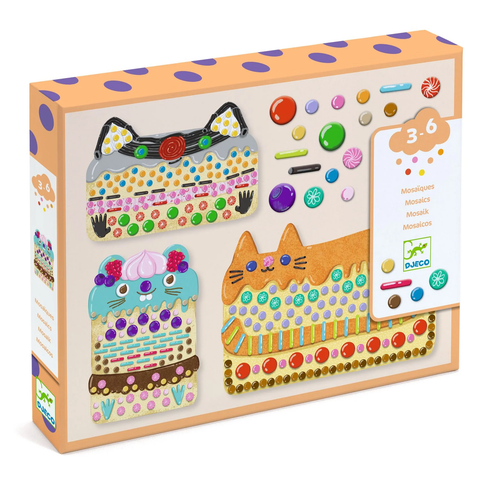 Cakes & Sweets Collage - Mosaic Craft Kit