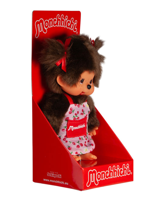 Monchhichi Flower Apron Girl Plush