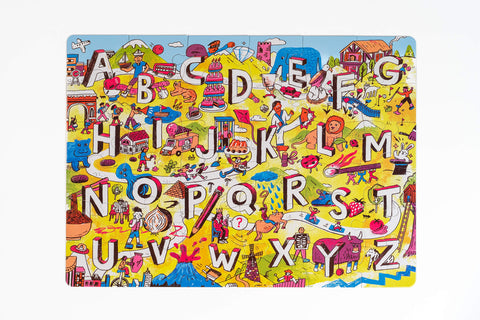 Alphabet City 36 Piece Jigsaw Puzzle