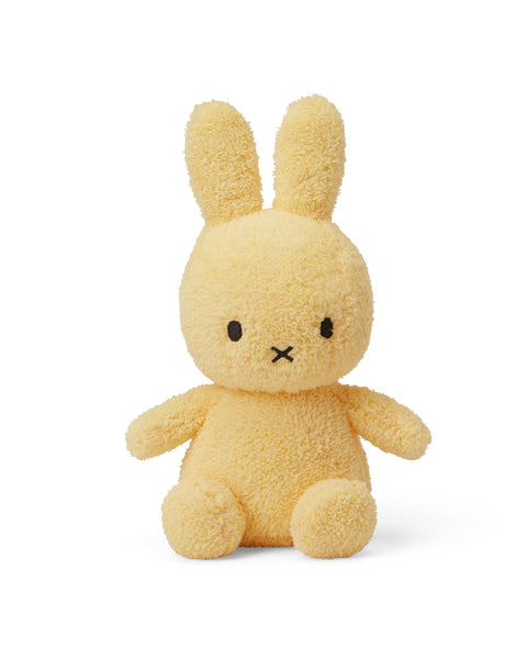 Plush MIFFY Sitting Terry  Light Yellow 9"