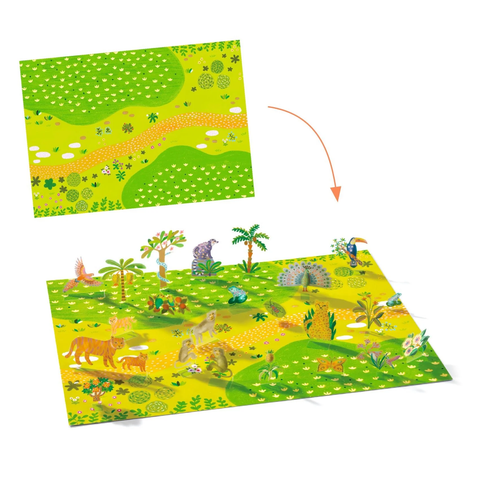 Lift Up Stickers Animals