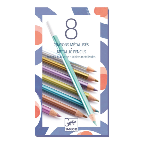 8 Metallic Pencils
