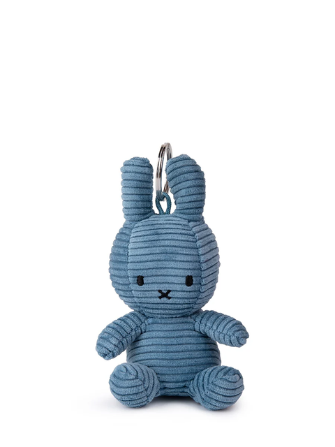 Keychain Plush MIFFY Corduroy 4" Aviator Blue