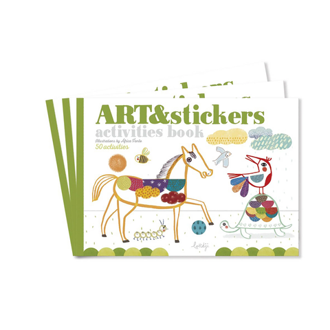 ART & STICKERS Activity Book