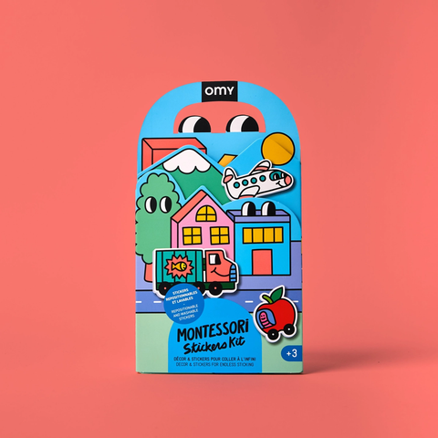 Montessori Decor Stickers - Vroom Vroom
