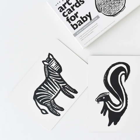Art Cards for Baby B&W