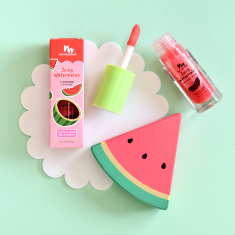 Natural Lip Gloss Wands Watermelon